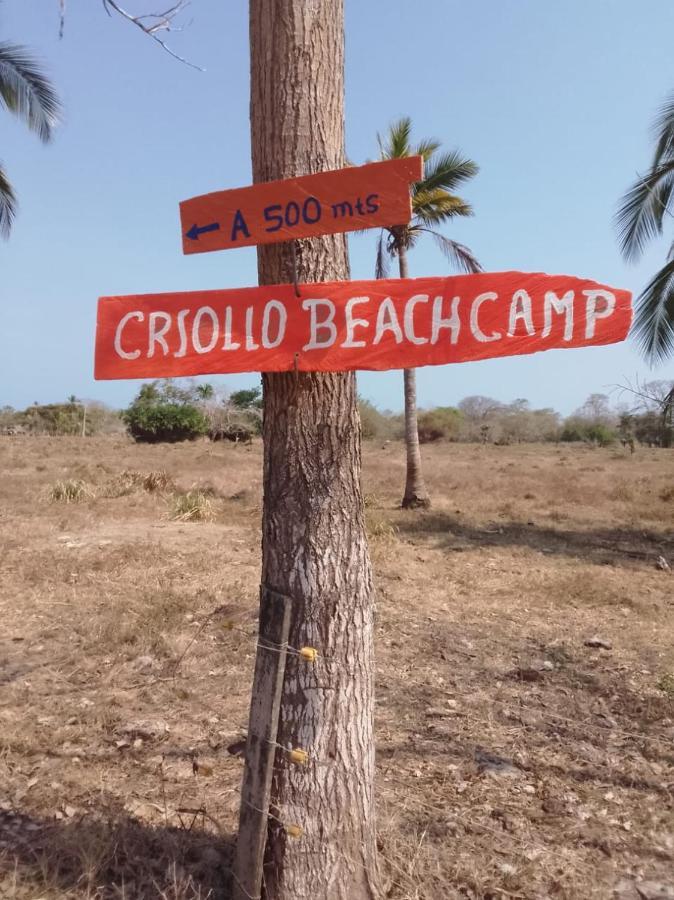 Criollo Beach Camp Monitos Exterior foto